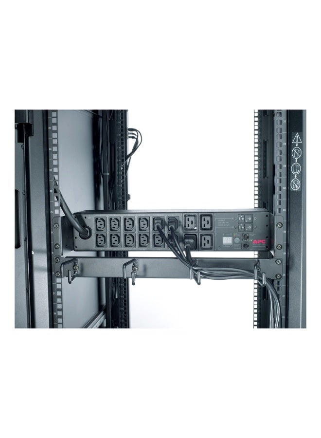 APC AP7822B | APC NetShelter Metered Rack PDU, 2U, 1PH, 7.4kW 230V 32A, x12 C13 and x4 C19 outlets, IEC 309 cord - Image 4